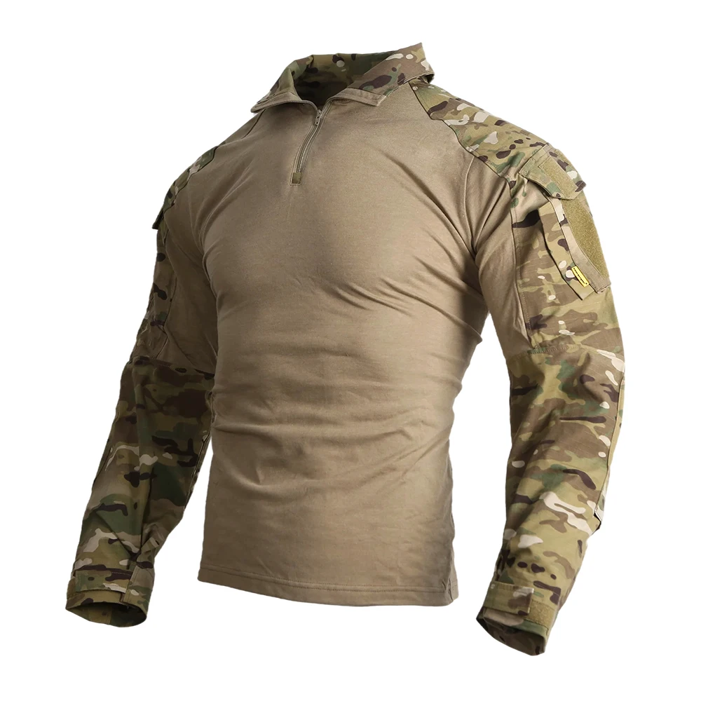 Emersongear Taktisches E3 Kampfuniform-Set 2019 Verbesserte Version Herrenanzug Hemden Hosen Oberteile Dienst-Cargohosen Outdoor-Jagd – Detail 4
