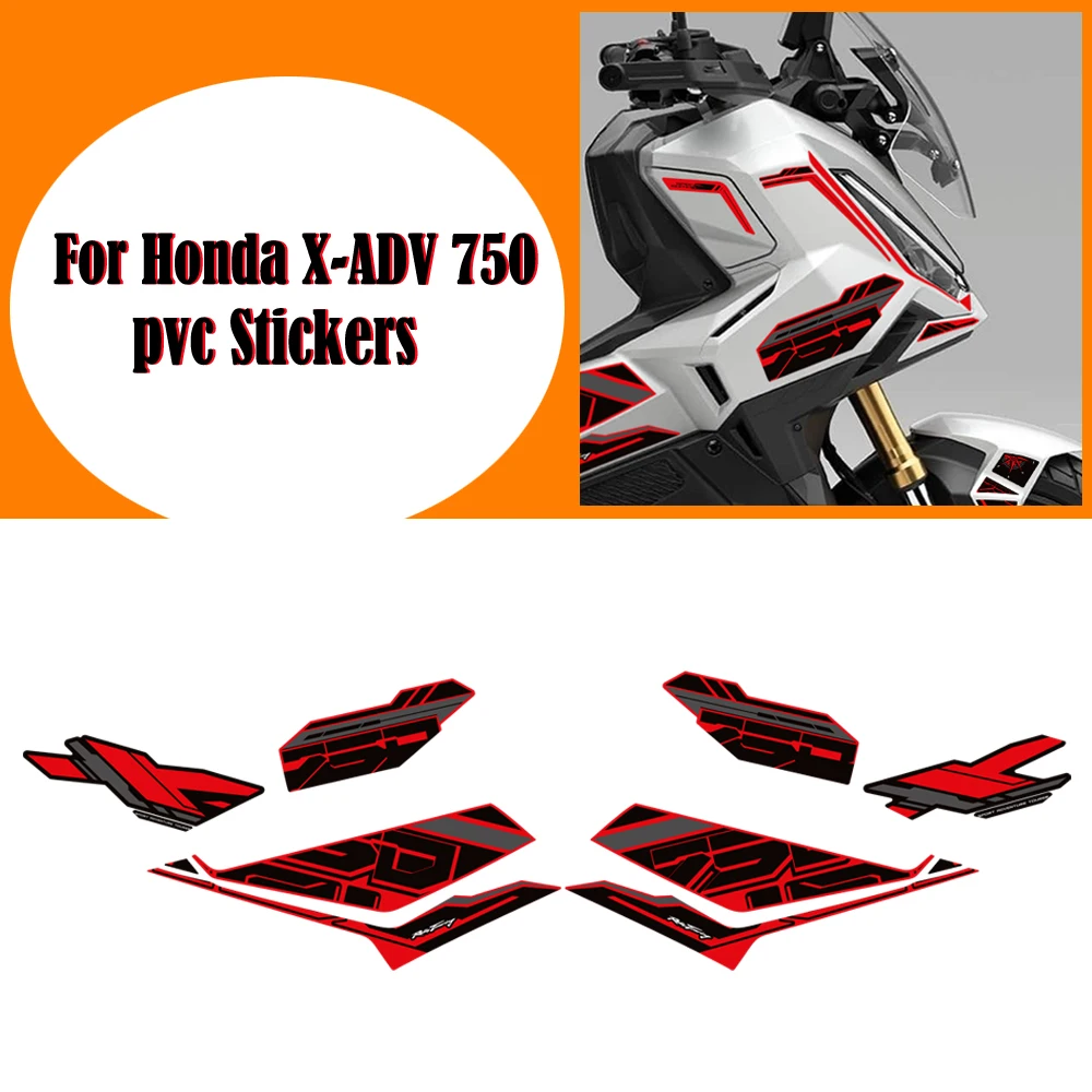 

Для Honda X-ADV XADV X ADV 750 2025 Adventure защитные наклейки наклейки на кузов, крыло, обтекатель, защита от ветра, дефлектор