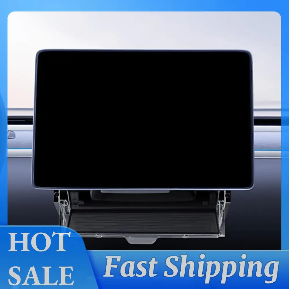 

Magnetic Under Screen Storage Box for Tesla New Model3 2024-2025 & New ModelY 2025 Dashboard Organizer Waterproof