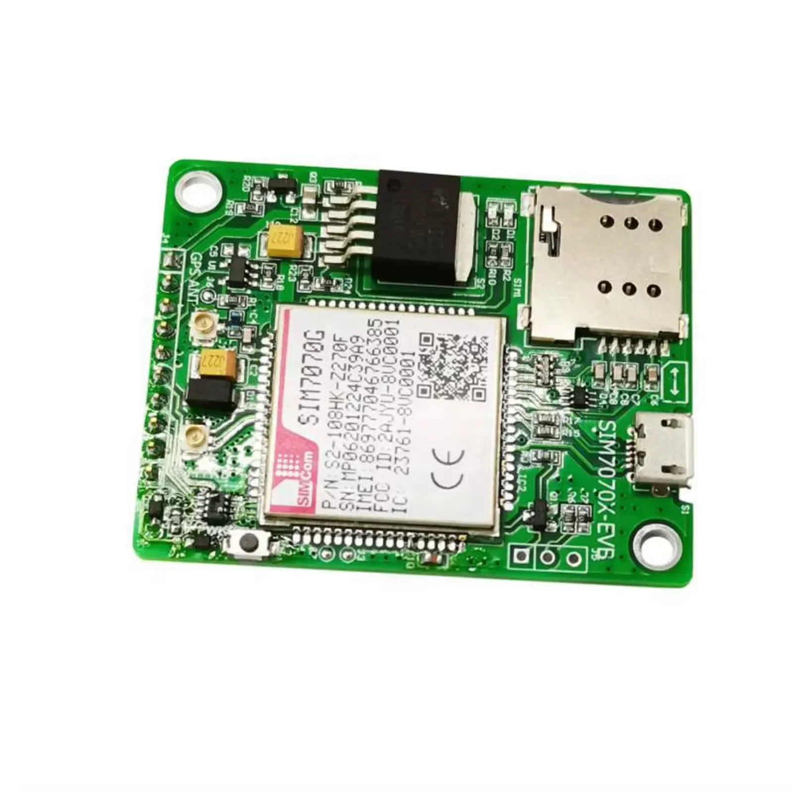 SIM7070G NB-IoT Module Breakout Board met GPRS GNSS TTL UART Serieel 3.3V 5V