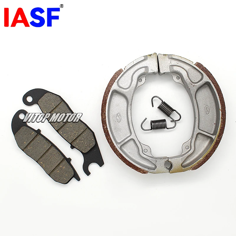 Fits for HONDA WW125HV PCX Hybrid 2018 2019 2020 2022 2023 WW 125HV WW125 HV Motorcycle Front Brake Pads Rear Brake Shoe Sets