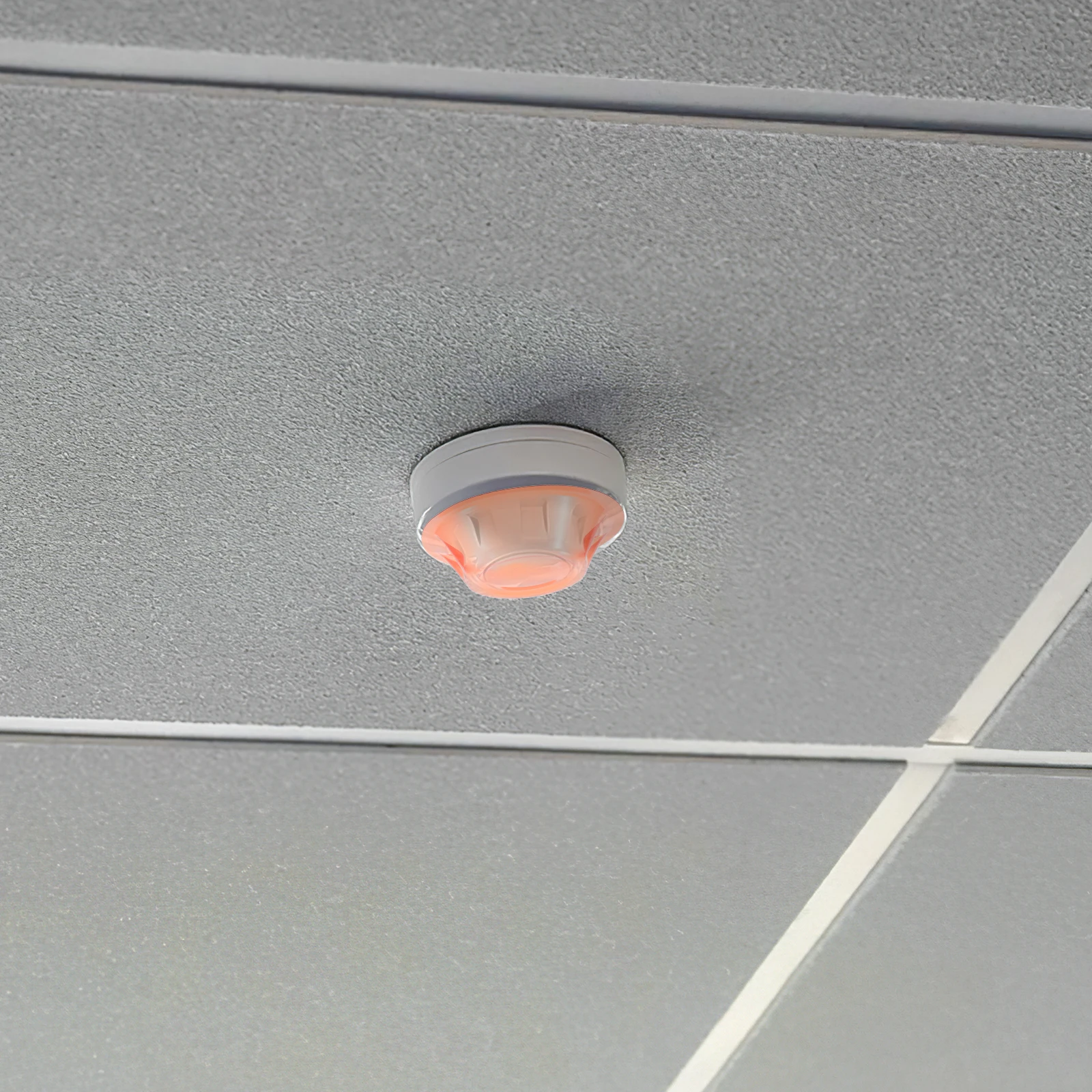 4 PCS Smoke Cover Dust Guard for Detectors Mistake Prevention Red Cooking