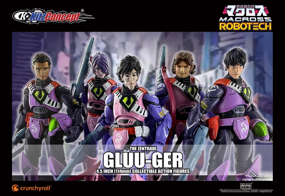 

【In Stock】KitzConcept Robotech Macross Do You Remember Love 1/72 Zentreadi‌ Pilot Soldier Action Figure