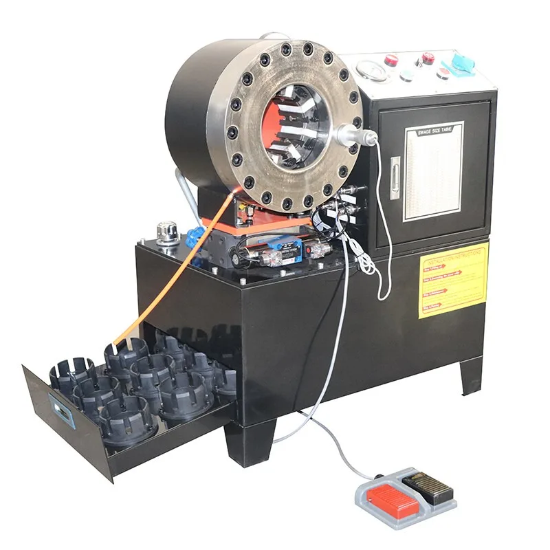 Automatic Hydraulic Hose Crimper Crimping Machine 1/8-2