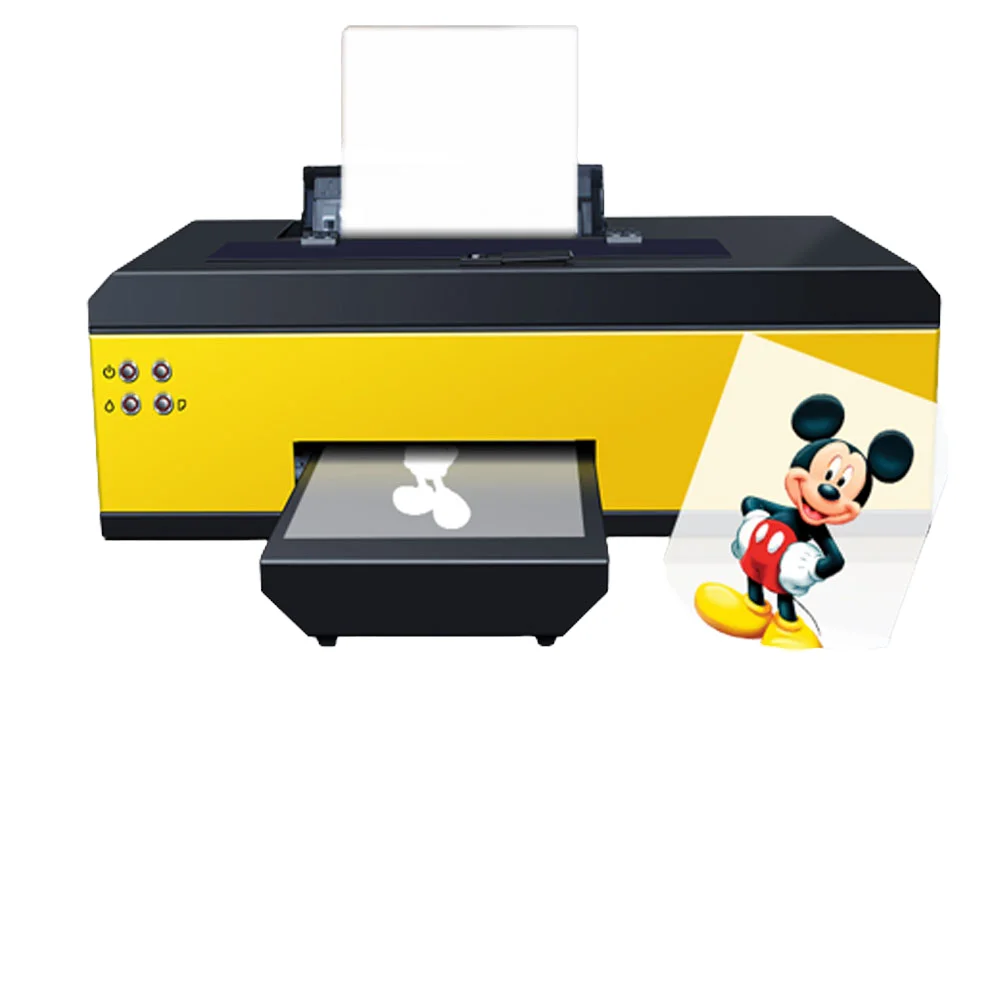 

Small A4 Offset DTF Printer with White Ink Hot Stamping Color & Heat Transfer Inkjet Dye Sublimation Printers 1 Year Warranty