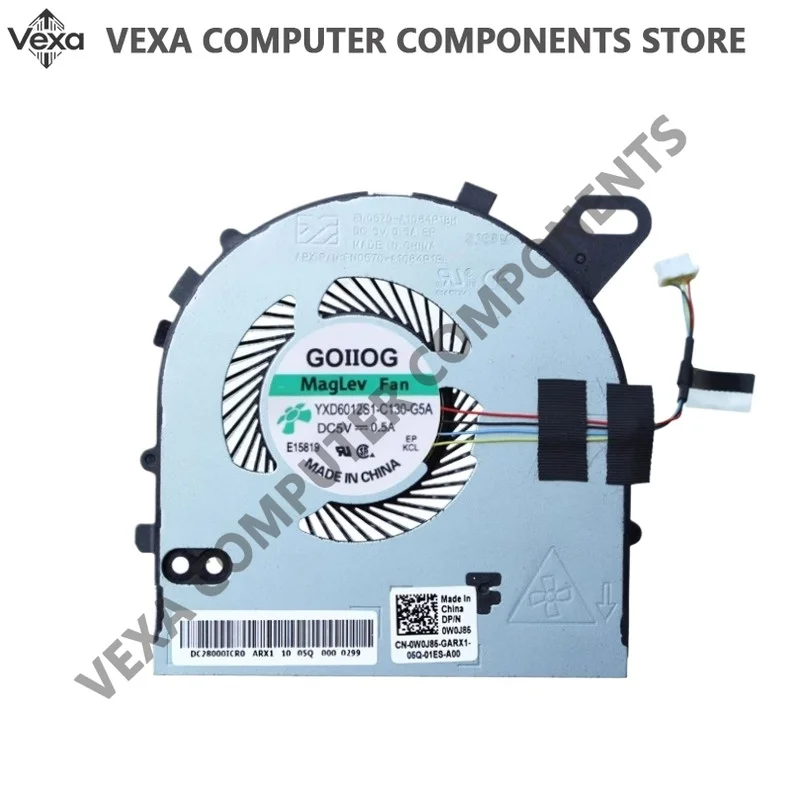 New CPU Cooling Fan For Dell Vostro 14 5468 15 5568 15 7560 15 7572 Laptop Notebook Heatsink Cooler Replacement Part