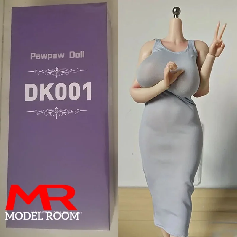 PawPawDoll DK001A 1/6 Scale Female Seamless Body 26.5cm Makeup Soldier Action Figure Replacement Body for Collectible Toy