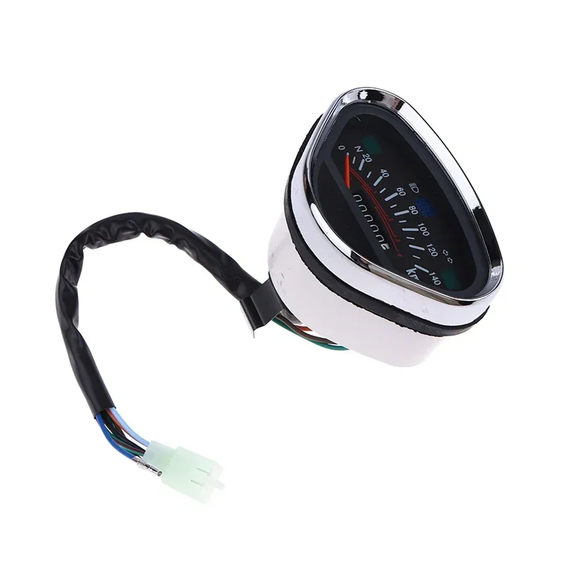 

Motorcycle Meter Odometer Gauge Backlight LCD Digital Indicator Instrument Mechanical KM/H Odometer For DAX 70