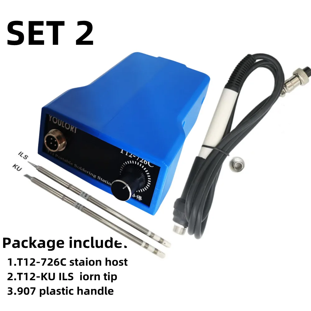 T12-726C Cordless Soldering Iron Station For 16-24V Max Li-ion Battery For Makita Battery Electric Solder