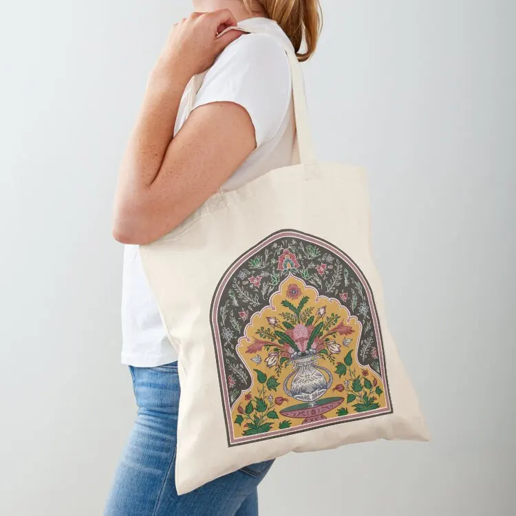 

Lahore Flowers Tote Bag eco bag folding custom tote bag tote bags cloth bags shopper women canvas