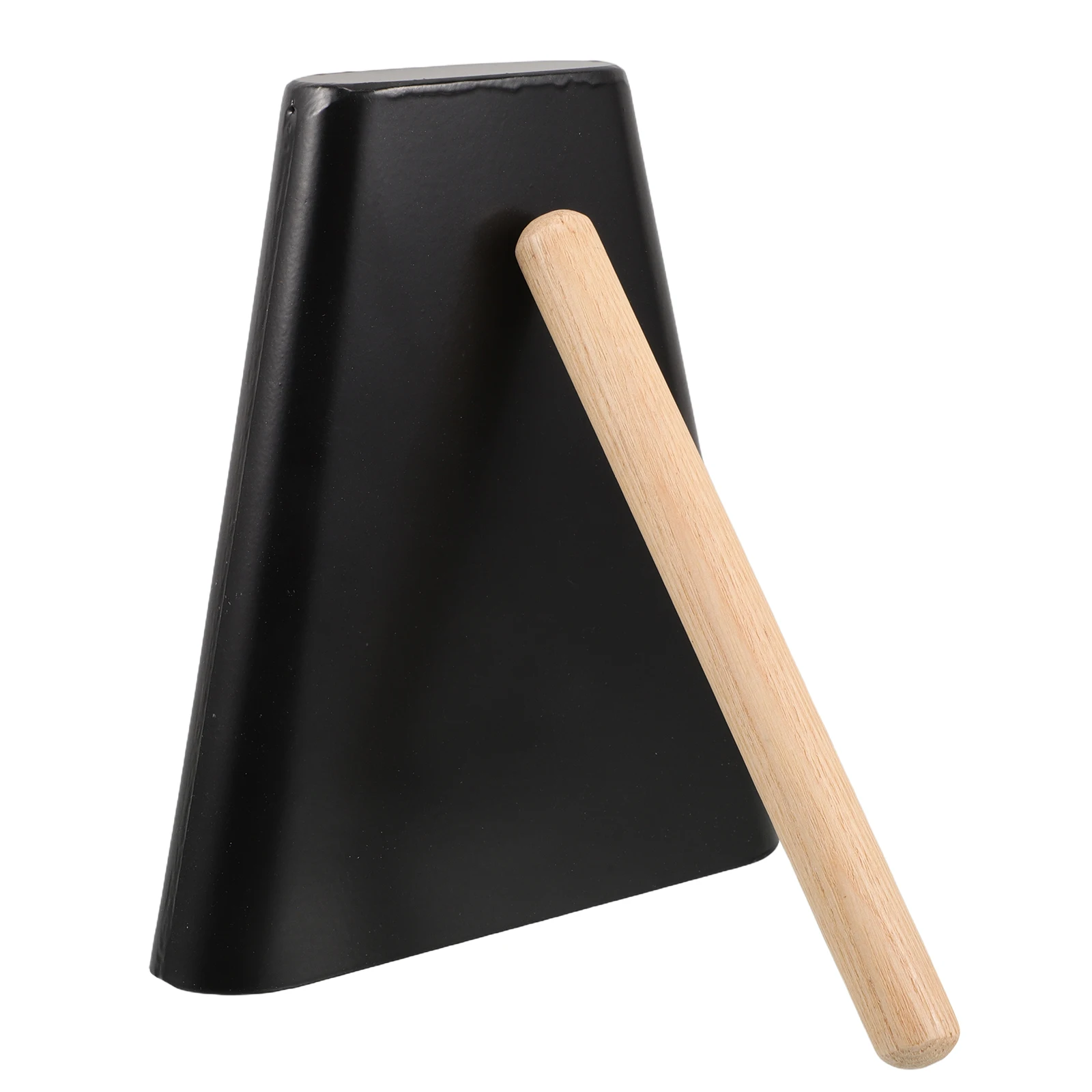 

Metal Iron Cowbell for Drum Set 7 Inch Sturdy Mount Beginner Stage Performance Hand Percussion Instrument Musical Noise Maker