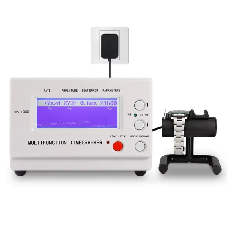 WeiShi No.1000 Timegrapher Mechanical Watch Tester for Repairers and Hobbyists – Timing Measurement Tool