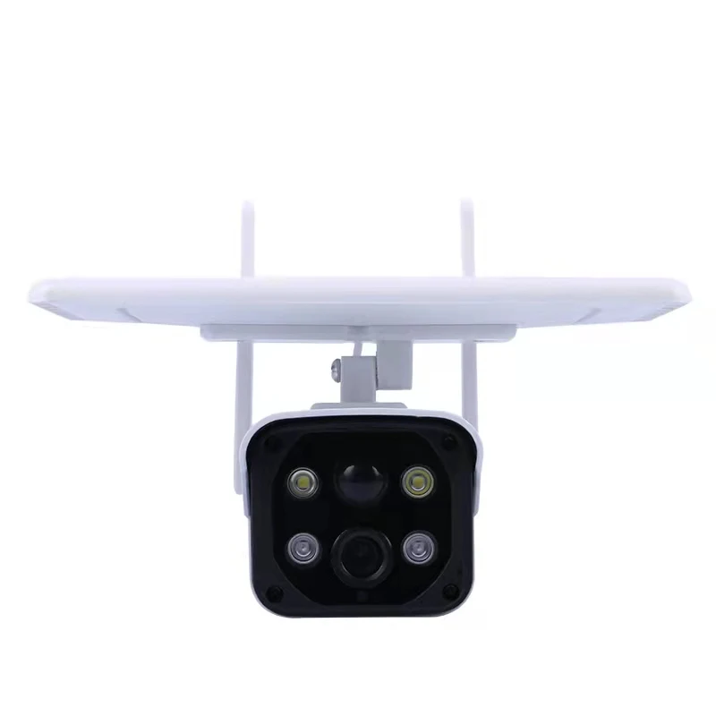 OEM Outdoor 4G Security Solar  Street Light  Night Vision Waterproof CCTV Solar