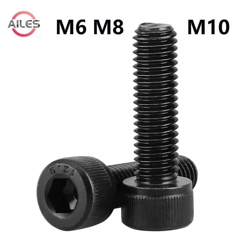 

12.9 Grade M6 M8 M10 Full Thread Tooth Hex Bolts Hexagon Socket Head Cap Screws High Strength Carbon Steel