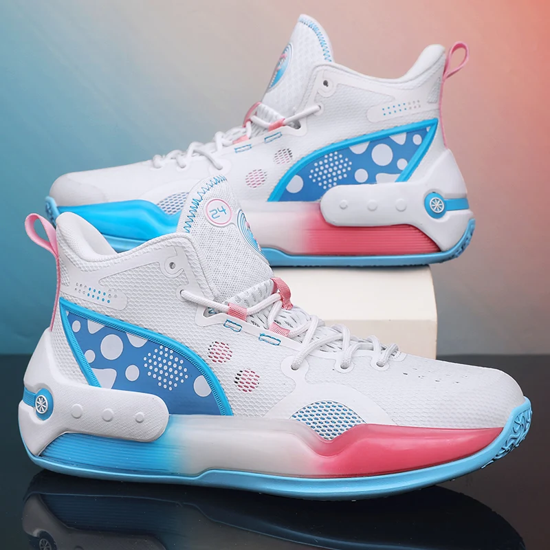 

2025 Explosions Men's Shoes Wear-resistant Basketball Shoes Men's Shoes genuine goods sneaker Autumn Men's Anti-slip Sneakers