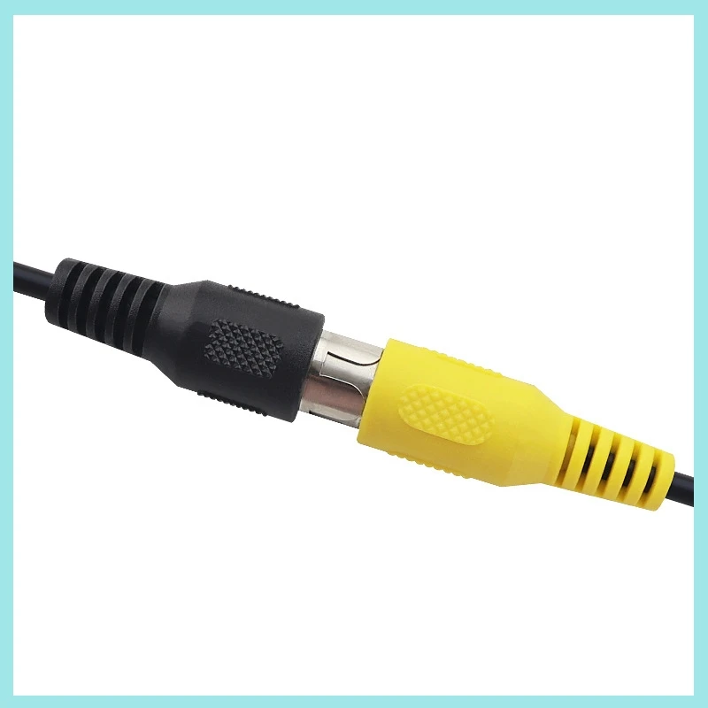 1m RCA Male to Dual Bare Wire Lotus Head Male Audio Cable AV Small Speaker Extension Cable RCA Connection Cable Plum Head B2