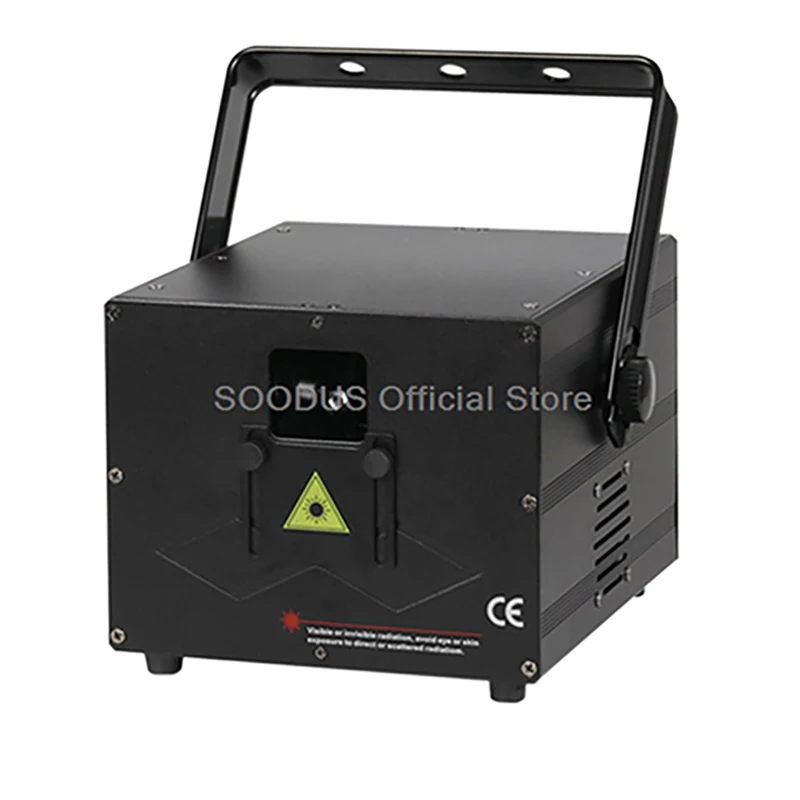 

2W/3W Full Color Beam Light Projection Scanning Strobe DJ Lights DMX512 Control Flash Light for Stage KTV Party Bar Show Wedding