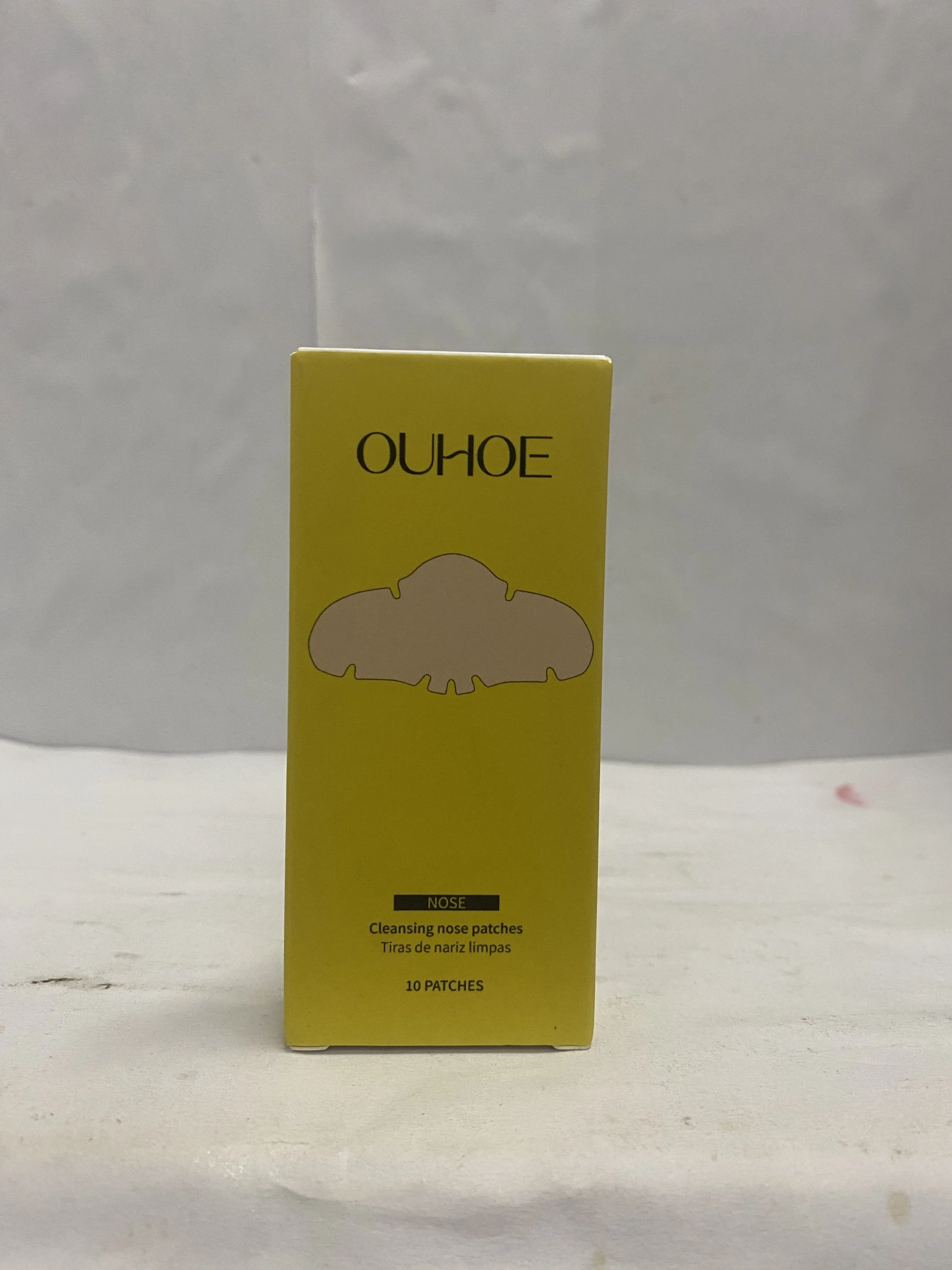 رقع تنظيف الأنف - شرائط إزالة الرؤوس السوداء لتنظيف المسام العميقة، 10 قطع، للتحكم في الزيت وقناع التقشير