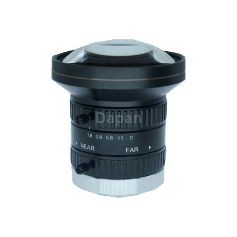 Объектив с креплением C 8 МП, 1 дюйм, 8 мм, низкие искажения, F1.8, объективы машинного зрения с ручной диафрагмой FA для промышленной камеры