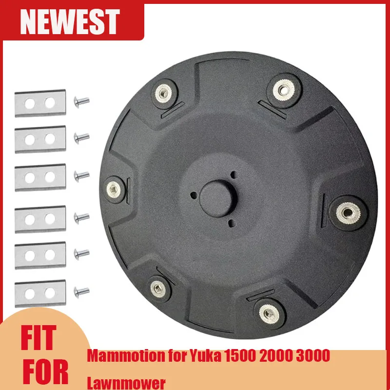 2026 Cutting Discs For Mammotion Yuka 1500 2000 3000 Lawnmower Replacement Parts Plastic Blades= Efficient Mowing Replacement