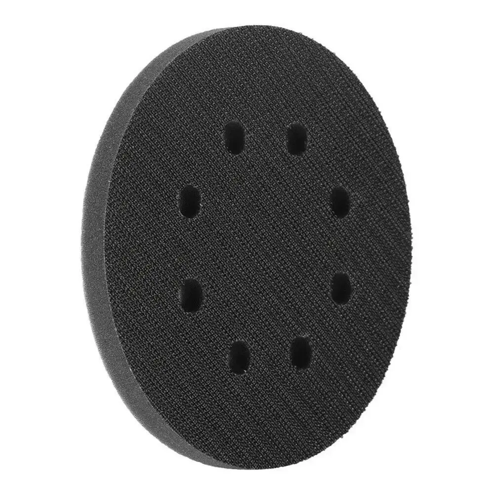 1/2Sets Backing Plate Sponge Interface Pad Hook Loop 5inch 125mm Sanding Pads Soft 8 Holes Polishing Grinding Disc