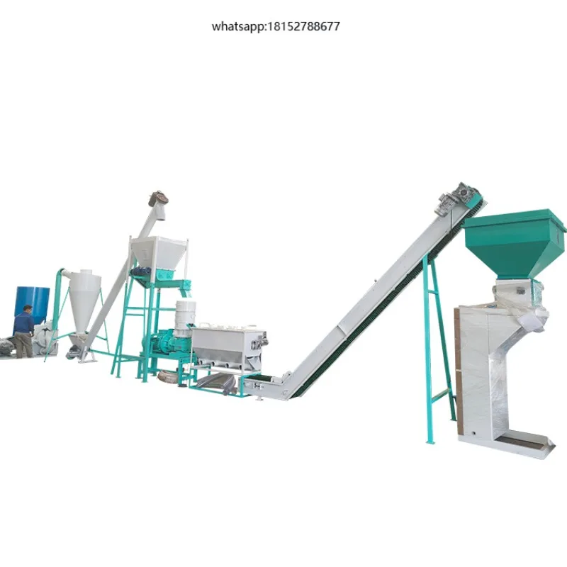 Pellet-fodder Expander Feed Pellet Mill Fish Feed Dog Make Pet Food Process Machine