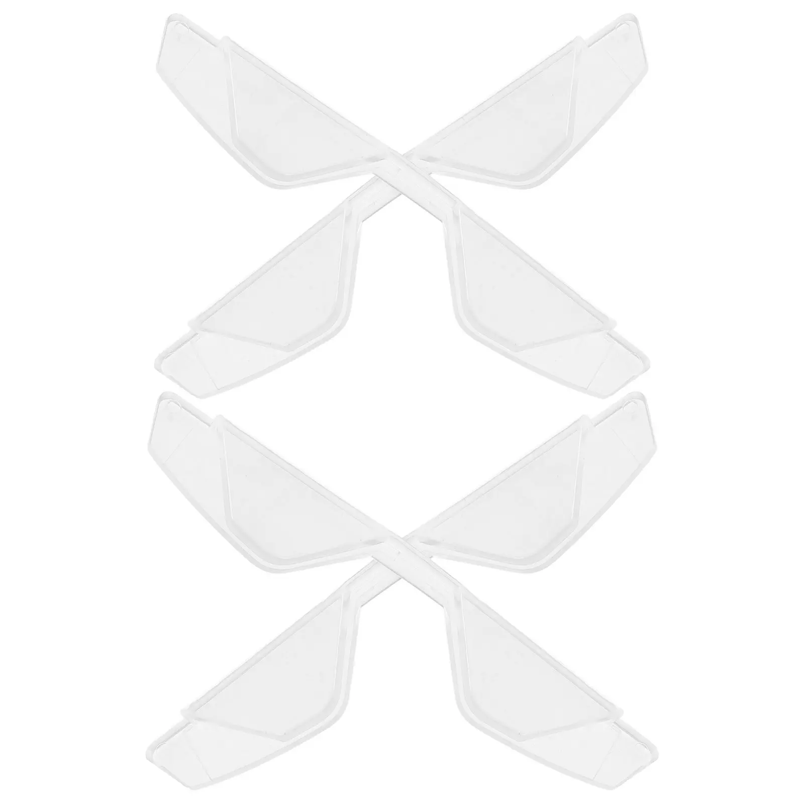4Pcs Car Door Edge Guards Clear Silicone Protector Strips Anti-Collision Trim for Vehicle Doors Bumpers Mirrors Car Door Bumper