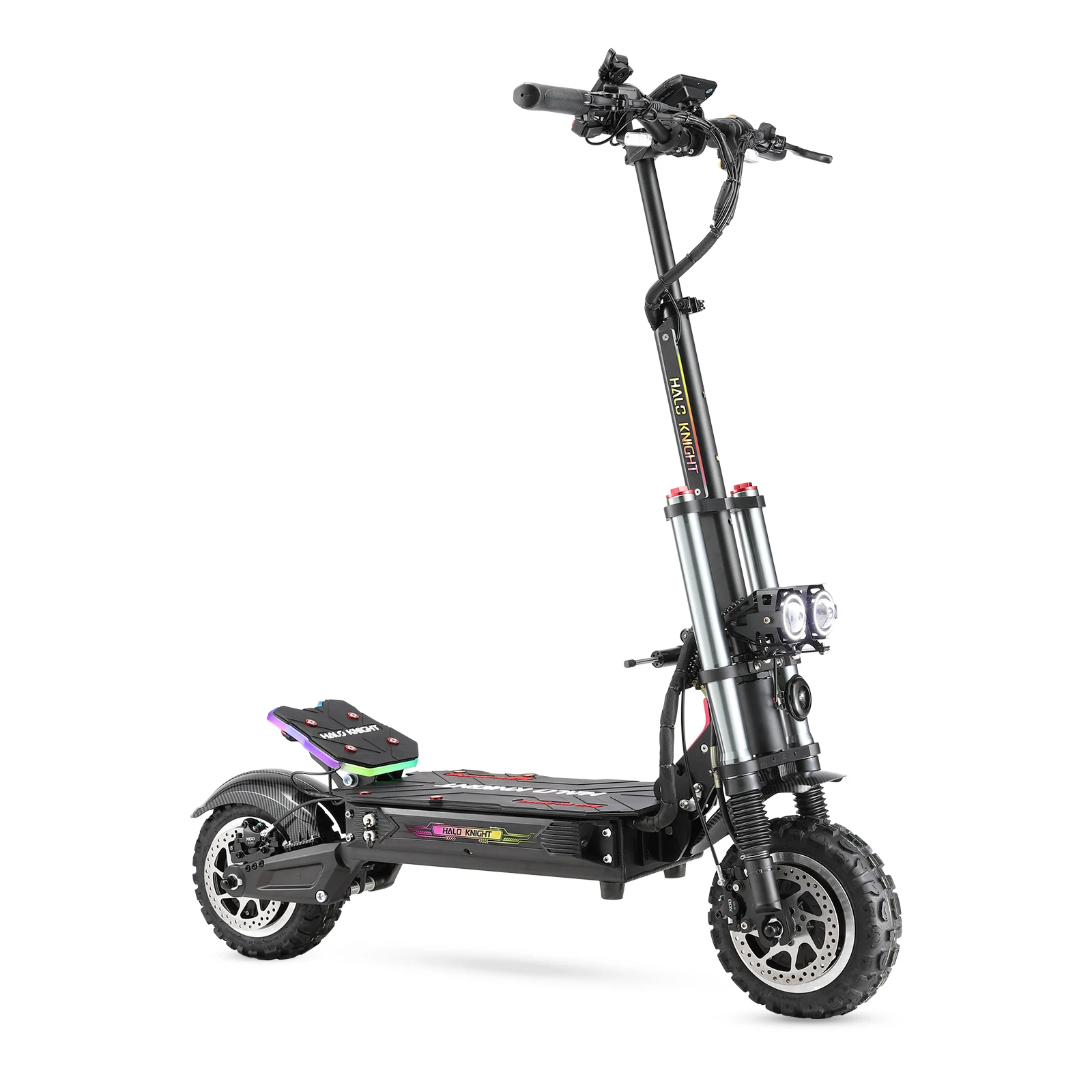 HALO KNIGHT T107Pro 60V 6000W 38,4Ah Elektroroller Professioneller 95km/h E-Scooter mit Doppelmotor Leistungsstarker Schneller 80KM E-Scooter