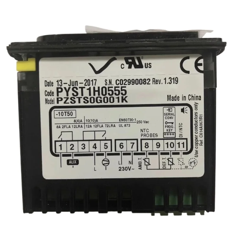 

Commercial AC Thermostat for PYST1H0555 PZSTSOG001K PZSTS0G001K - Digital Control Panel