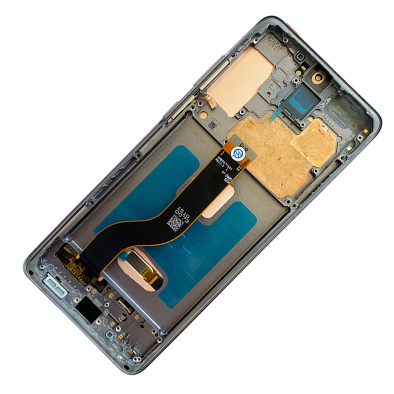 Imagem -04 - Oled G985f Lcd Tela de Toque com Moldura para Samsung S20 Plus S20 Mais G985 G985f ds Sm-s20 Plus G986 G086b Novo