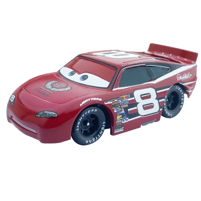 Cars 2 3 Lightning McQueen Mater grüner Traktor-Rennwagen Spielzeugauto 1:55 Druckgussfahrzeug Metall Kinder Geburtstagsgeschenk Junge – Detail 5
