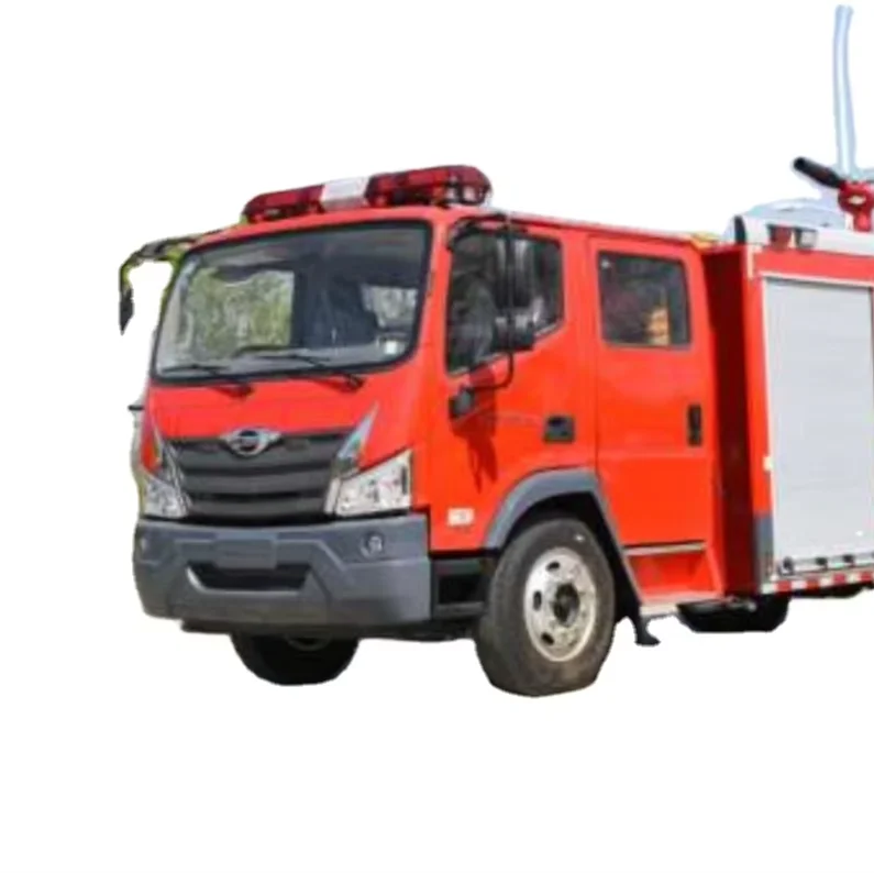 FOTON Foam Fire Truck 140kW Emergency Rescue Truck 4500L Water Tank 1500L Foam Tank for Sale