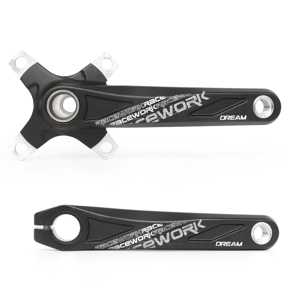 Racework Bicycle Crankset 104BCD 170MM 175MM Aluminum Alloy Crankset For MTB Bike Original Bicycle Parts