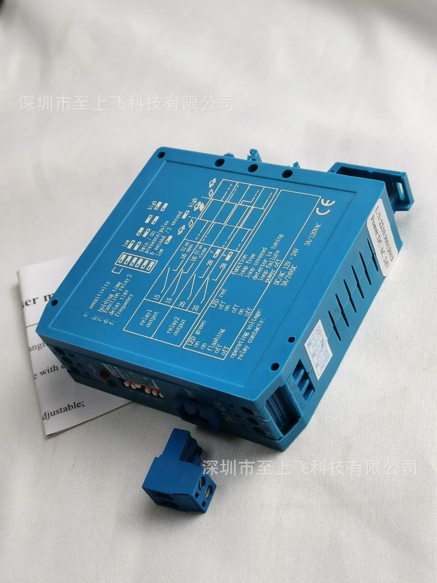 DurableVehicle Detector Geomagnetic Loop Barrier Parking Lot Detector 900--M1H Blue Ground Sensor