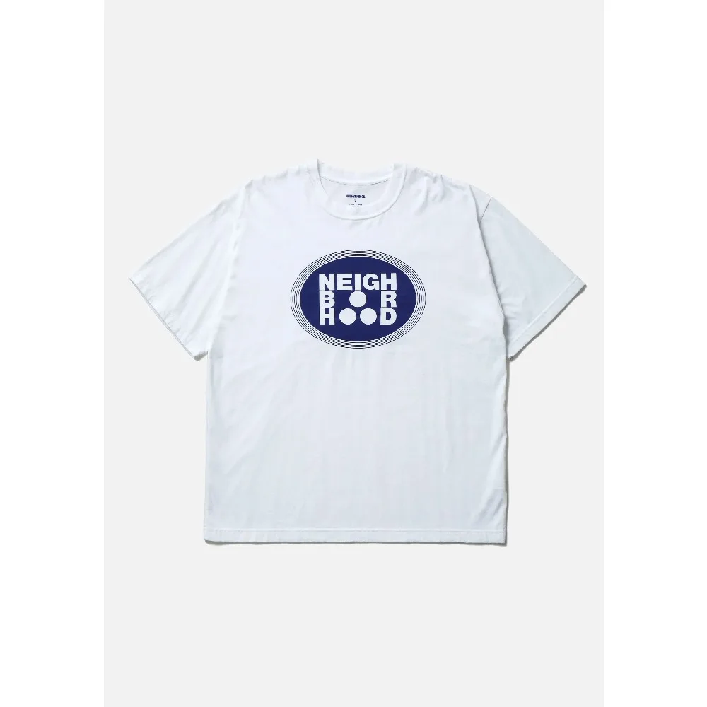 New Neighborhood Classic Short Sleeved T-shirt Stylish and Breathable Round Neck NBHD Slim Fit Men's
