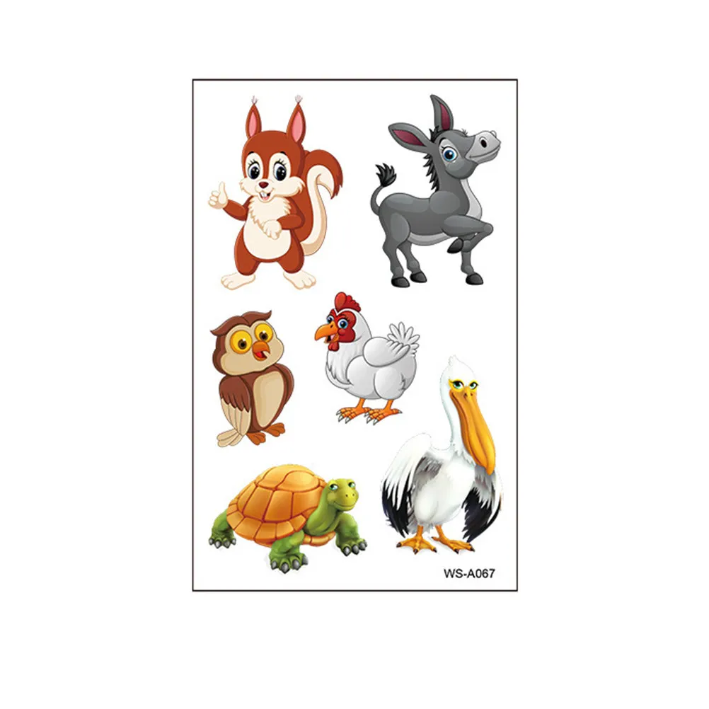 tatuagens-temporarias-de-animais-a-prova-d'agua-adesivos-de-desenhos-animados-para-criancas-suprimentos-para-festas-acessorios-decorativos-fofos-e-divertidos-para-criancas