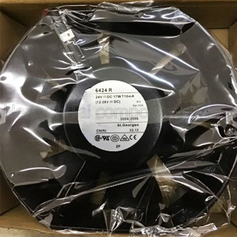 Original 100% Working 6424R 17251 24VDC 17W 710mA cooling fan