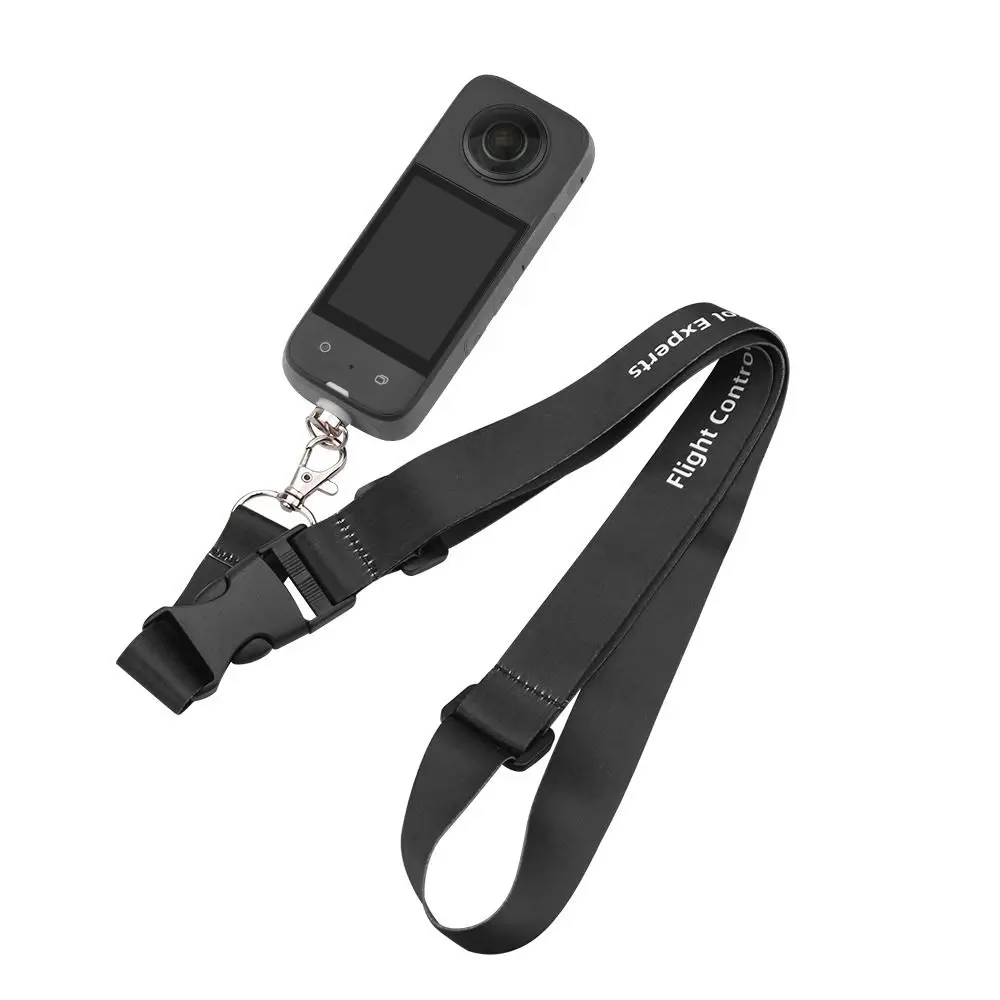 Aksesori Aksi Tali Leher Antihilang Tali Dada Lanyard Dapat Disesuaikan untuk Inst360 X3/X2/X