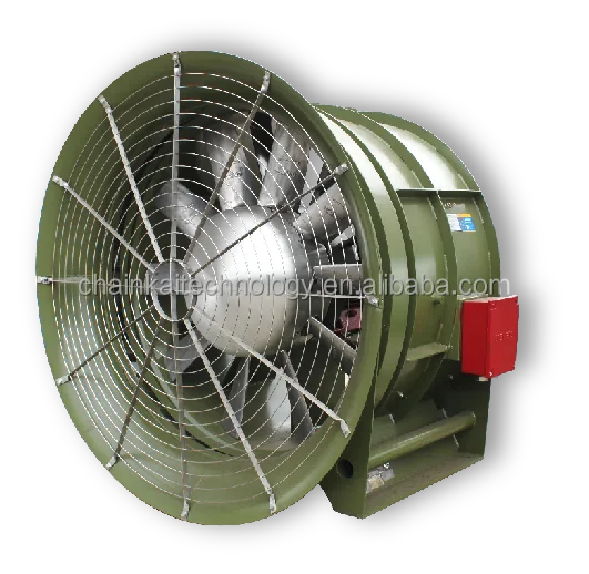 Extractor Metro&Tunnel Serie DTF Flujo Axial Humo ignífugo