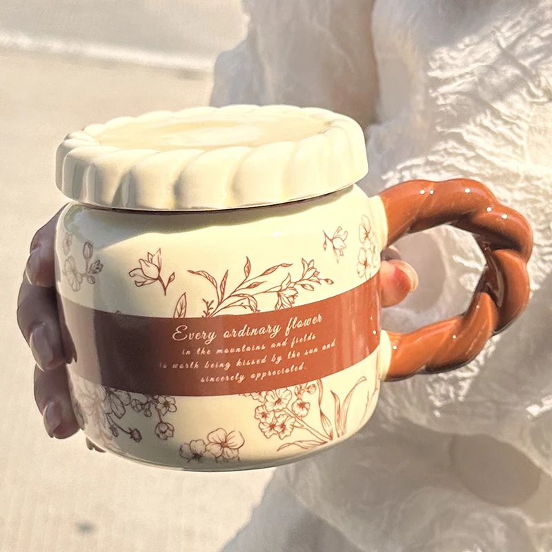 

Retro Cerc Mugs Ins Sle Water Cups Wedding Bridesmaid Gifts for Women Birthday Present Sisters Country Sle 420ml