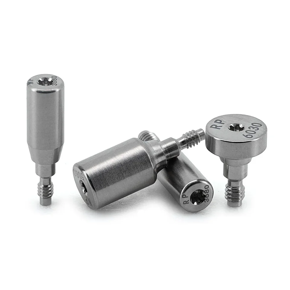 10Pcs Dental Implant Titanium Healing Abutment Fits Nobel CC Active System NP RP Cuff Height Gingival Former Screw Restorations