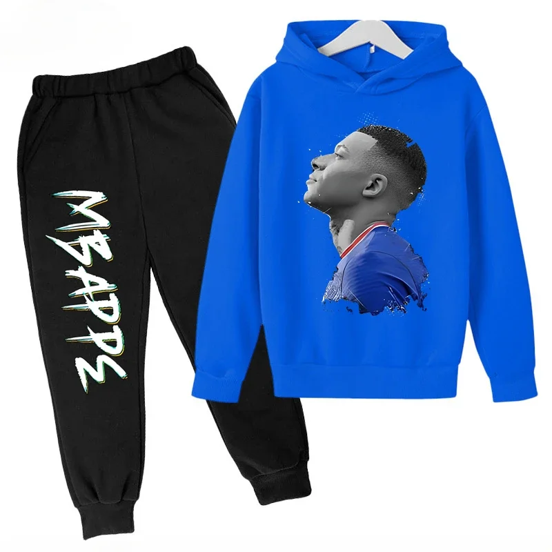 بدلة رياضية مطبوعة على الأمهات للأطفال ، بنطلون ضيق بهودي ، طقم غير رسمي من قطعتين للفتيان والفتيات ، ملابس أطفال ، الربيع والخريف