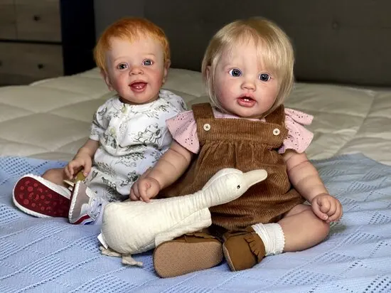 EGO Customized Limited Supply 24inch Reborn Baby Lottie With Hand-Rooted Hair Made By shanshan Already Finished Doll