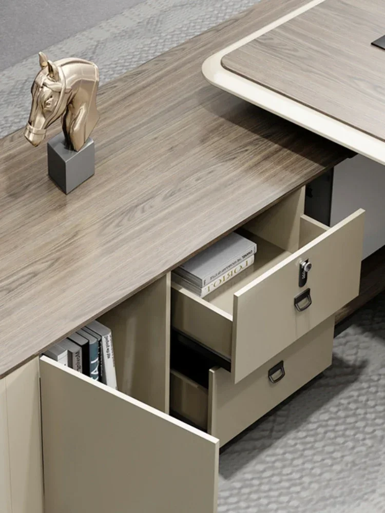 Móveis executivos de mesa simples e modernos