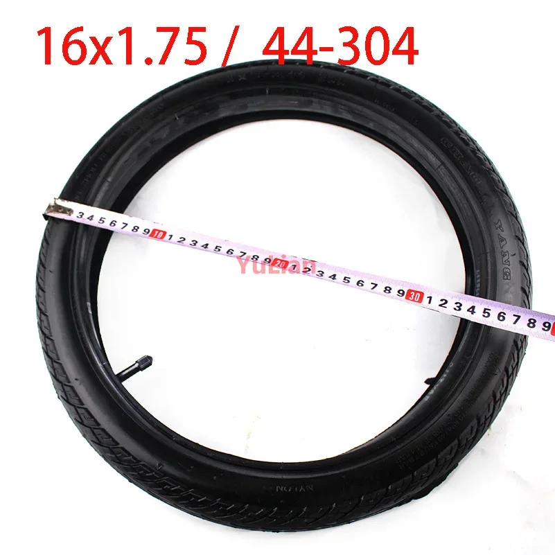 16x1.75 Bicycle Bike Tires explosion-proof Rubber Tires new design Size 16x1.75 44-304 Bicycle inner and outer tire