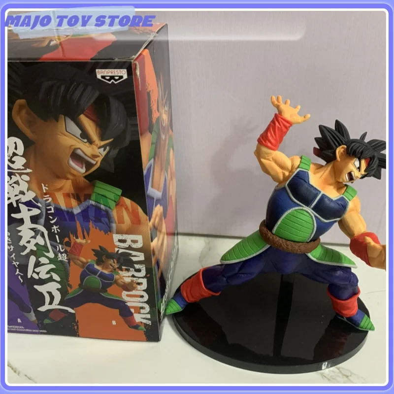 Figura de Anime de Pvc de Dragon Ball Super Burdock, 14cm, periférico, Super Battle Pose, modelo de juguete, regalo de colección, estilo de acción para niños