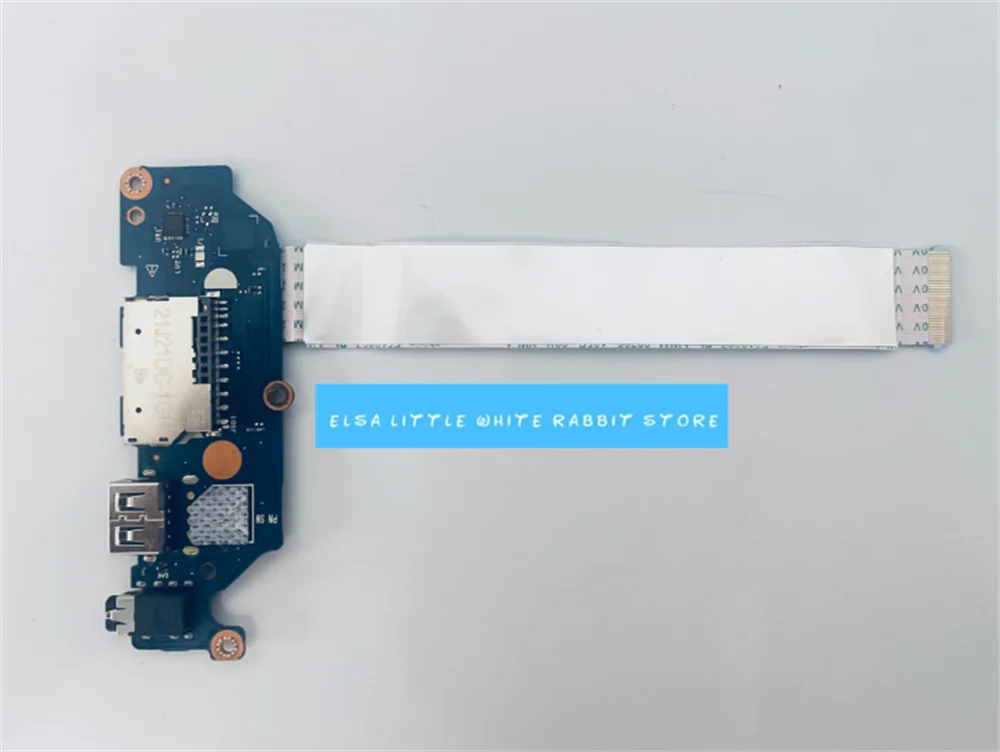 FOR Dell Inspiron 3510 3511 3520 USB AUDIO SD CARD READER BOARD W CABLE LS-L241P