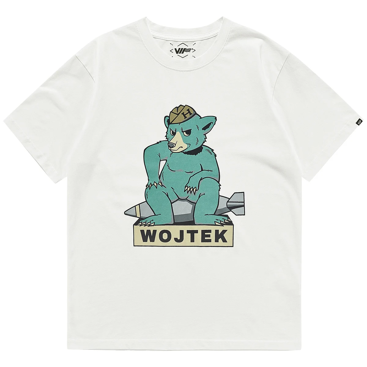 

Мужская летняя футболка VIP из чистого хлопка с мультяшным принтом, свободного кроя, молодежная, с круглым вырезом, тонкая, немнущаяся модель