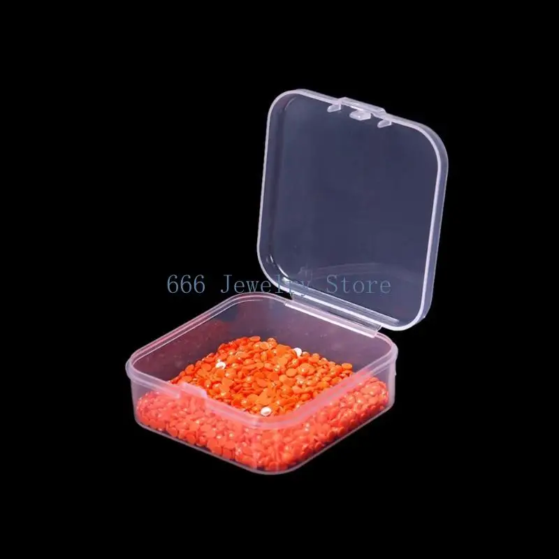 

F2TD 12 Count Colorful Storage Boxes for Home Organization Stackable Small Square Box