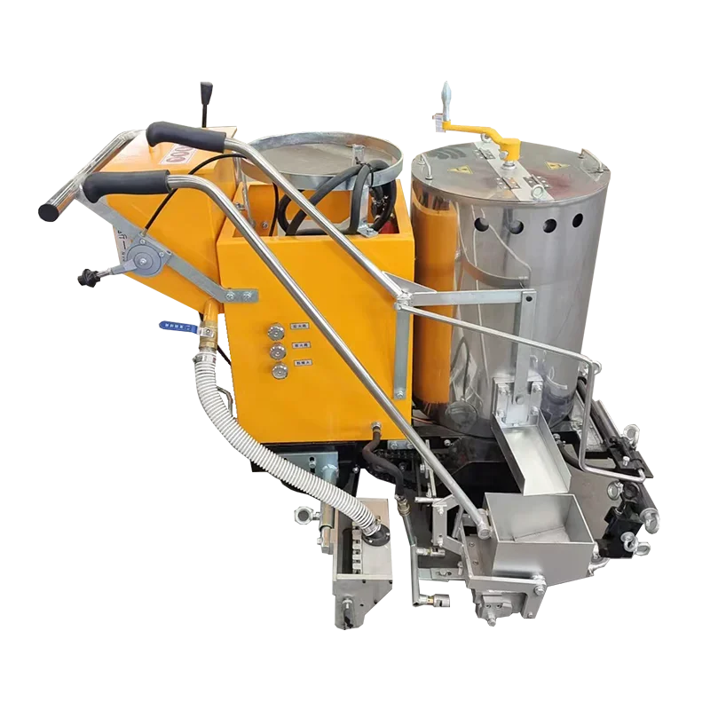 Professional Road Marking Manufacture Small Type Hot Melt Spraying Thermoplastic Road Marking Paint Machine